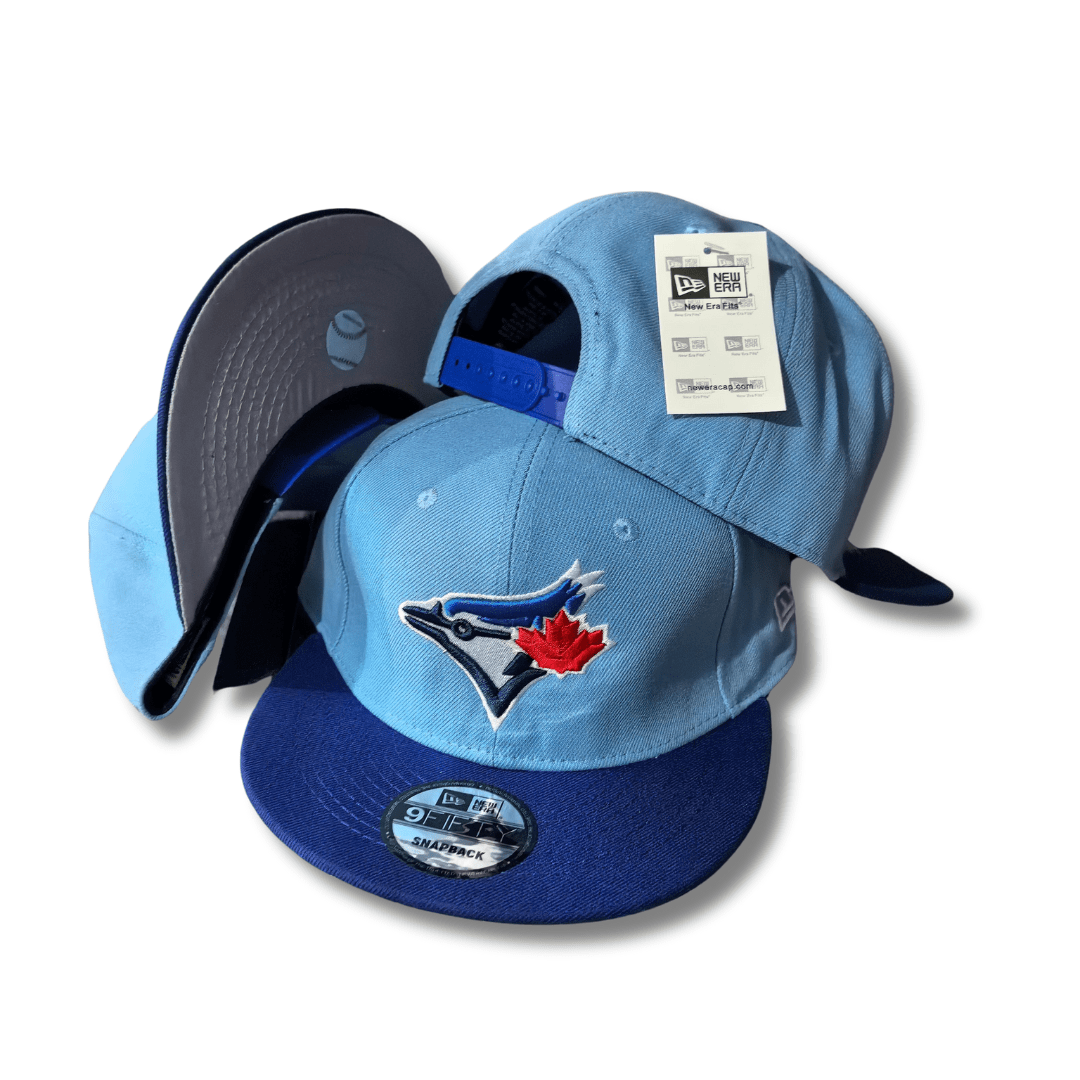 Toronto Blue Jays New Era 9Fifty Light Blue and Royal Blue – Snapback Cap