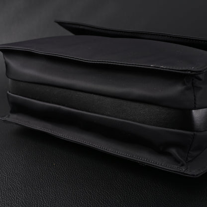 Prada Nylon Black Messenger Bag