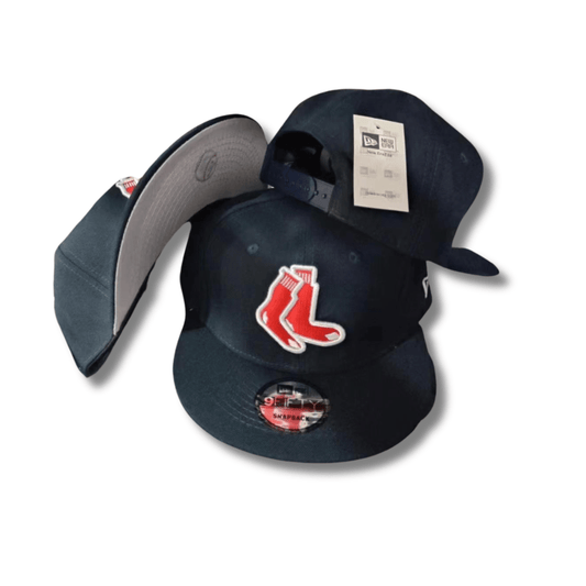 New Era Boston Red Sox Navy Blue - Snapback Cap