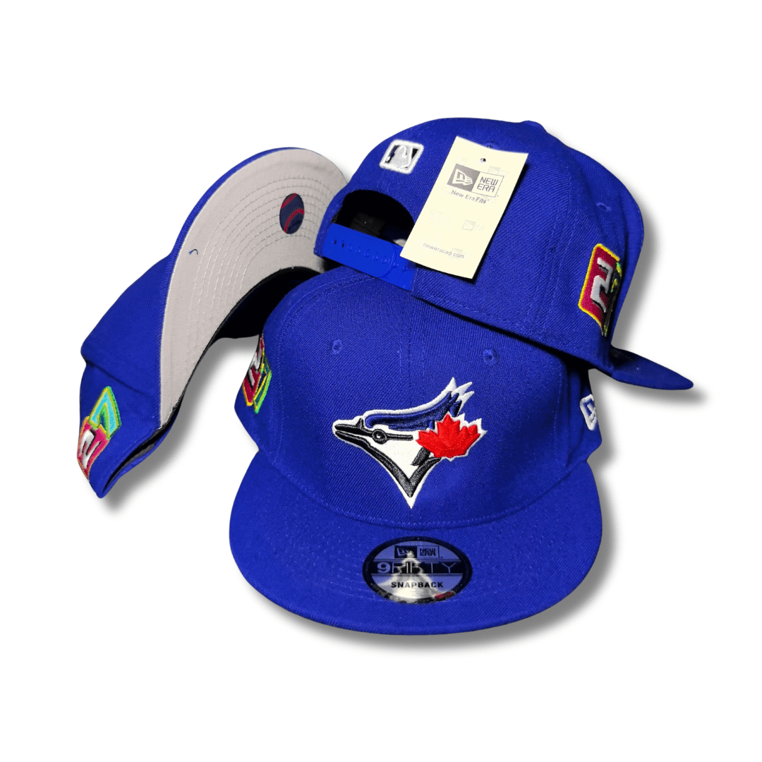 Toronto Blue Jays New Era 9Fifty with Custom Patches Royal Blue – Snapback Cap