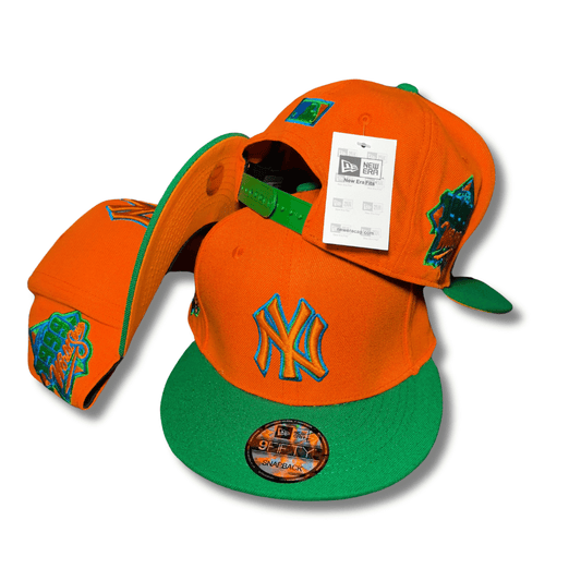 New York Yankees Orange and Green New Era 9Fifty - Snapback Cap