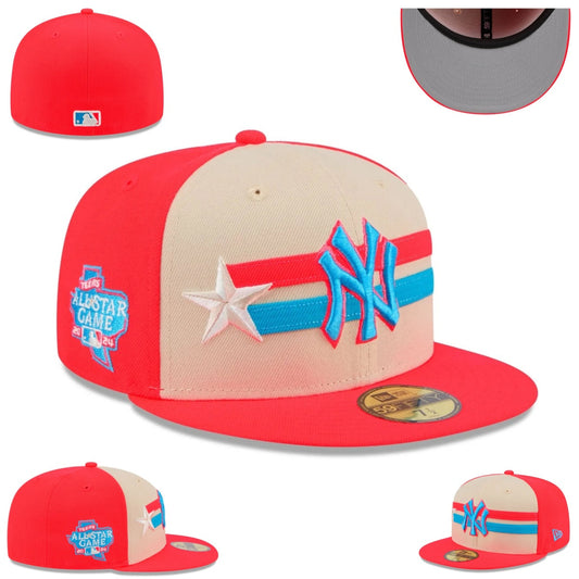 New York Yankees 2024 All-Star Game Cap – Red and Beige