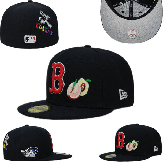 Boston Red Sox “Out For The Culture” World Series Black Fitted Cap